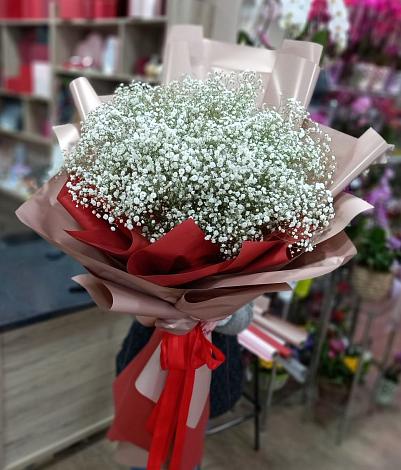 Букет цветов из: Гипсофила в Старой Кулатке