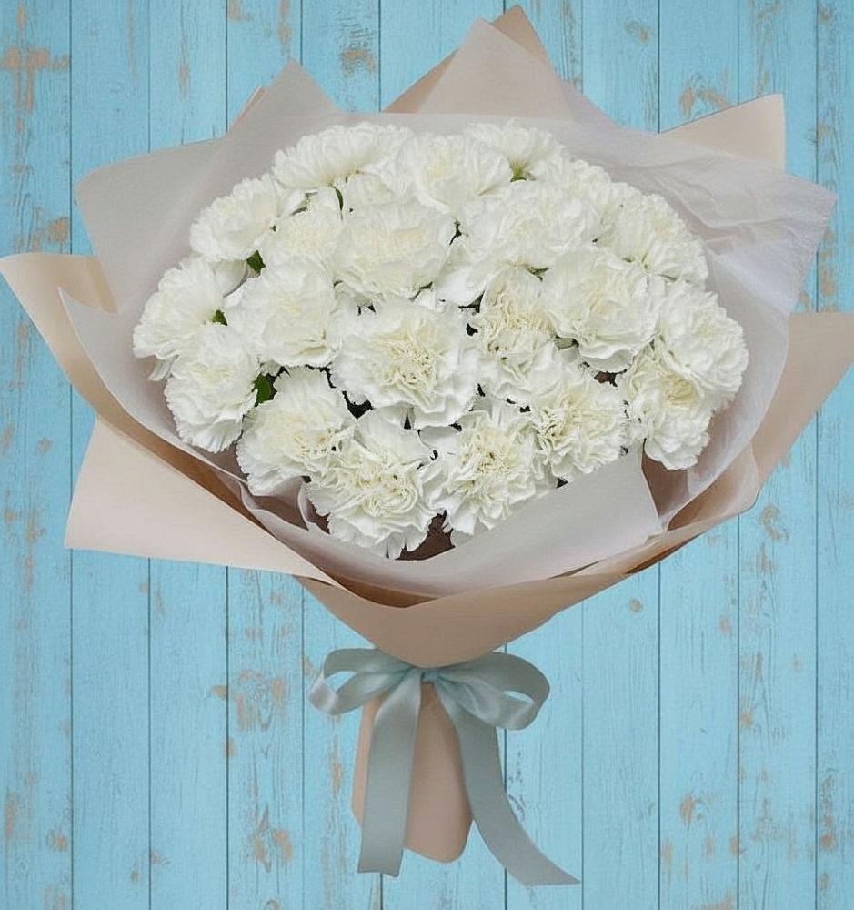 Букет цветов из: Гвоздики в Старой Кулатке