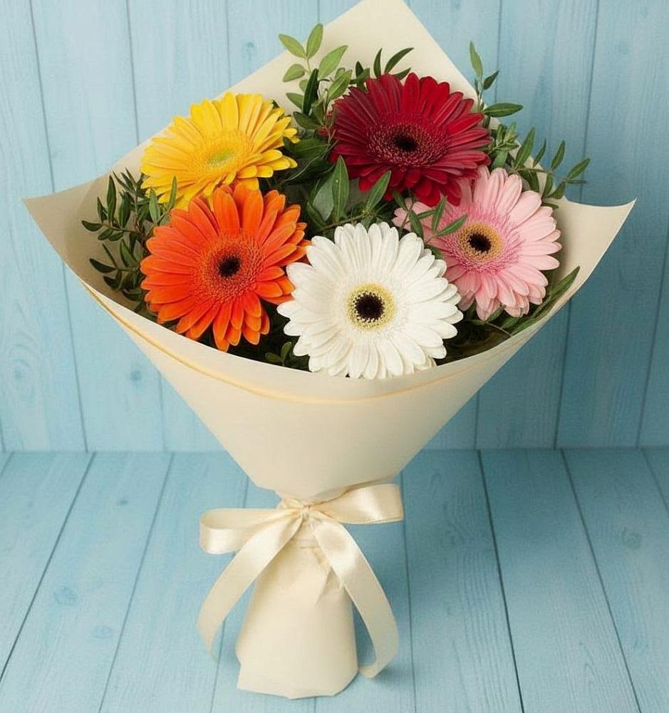Букет цветов из: Герберы в Старой Кулатке