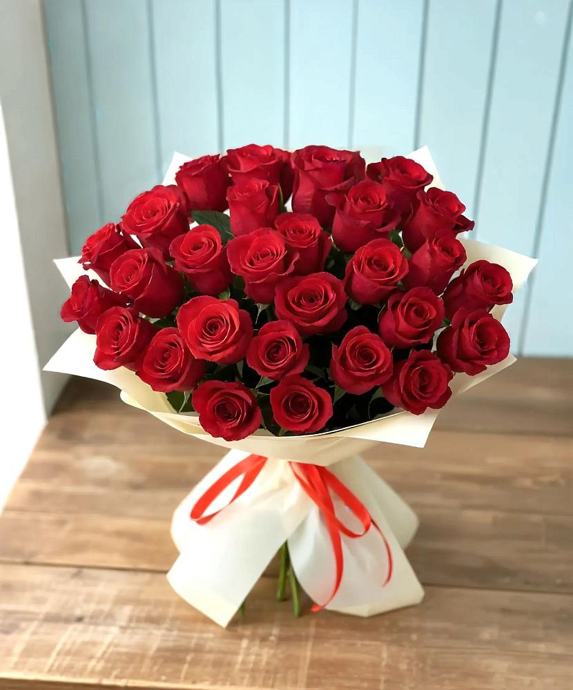 Букет 29 Красных роз в Старой Кулатке