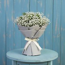 Букет цветов из:  Гипсофила в Старой Кулатке