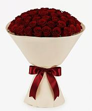 Букет 101 Бордовая роза Блэк Бакарра в Старой Кулатке