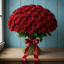 Букет Красные розы Блэк Меджик в Старой Кулатке