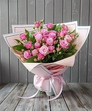 Букет Розовый кустик в Старой Кулатке