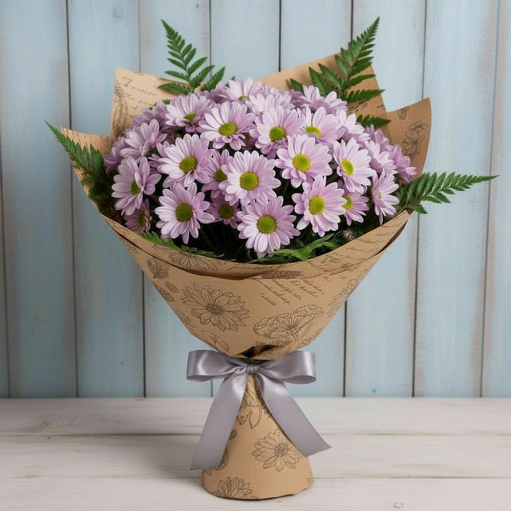 Букет цветов из: Хризантемы в Старой Кулатке