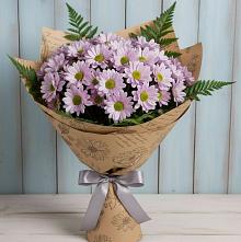 Букет цветов из:  Хризантемы в Старой Кулатке