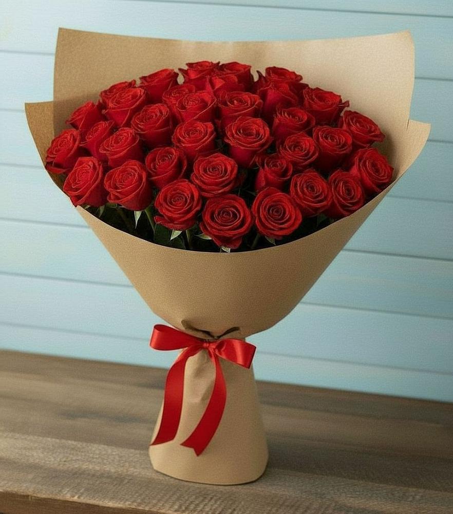 Букет Красные розы Милано в Старой Кулатке