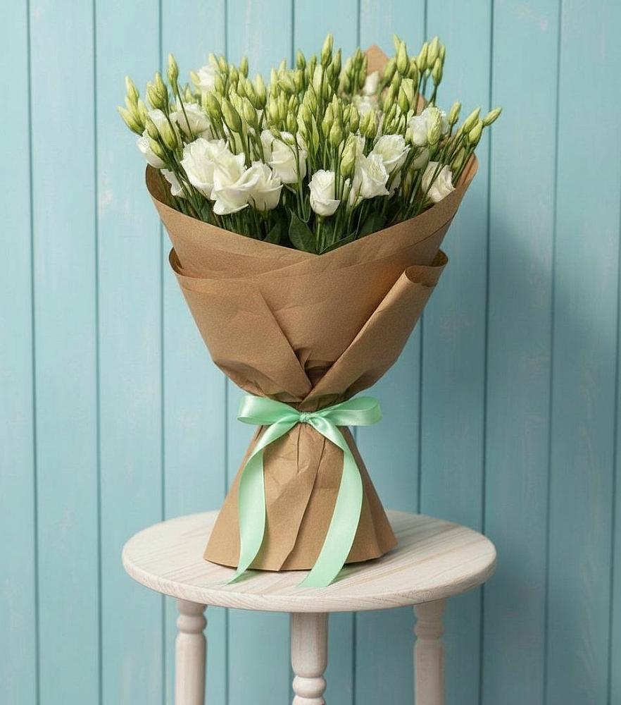 Букет цветов из: Лизиантусы в Старой Кулатке