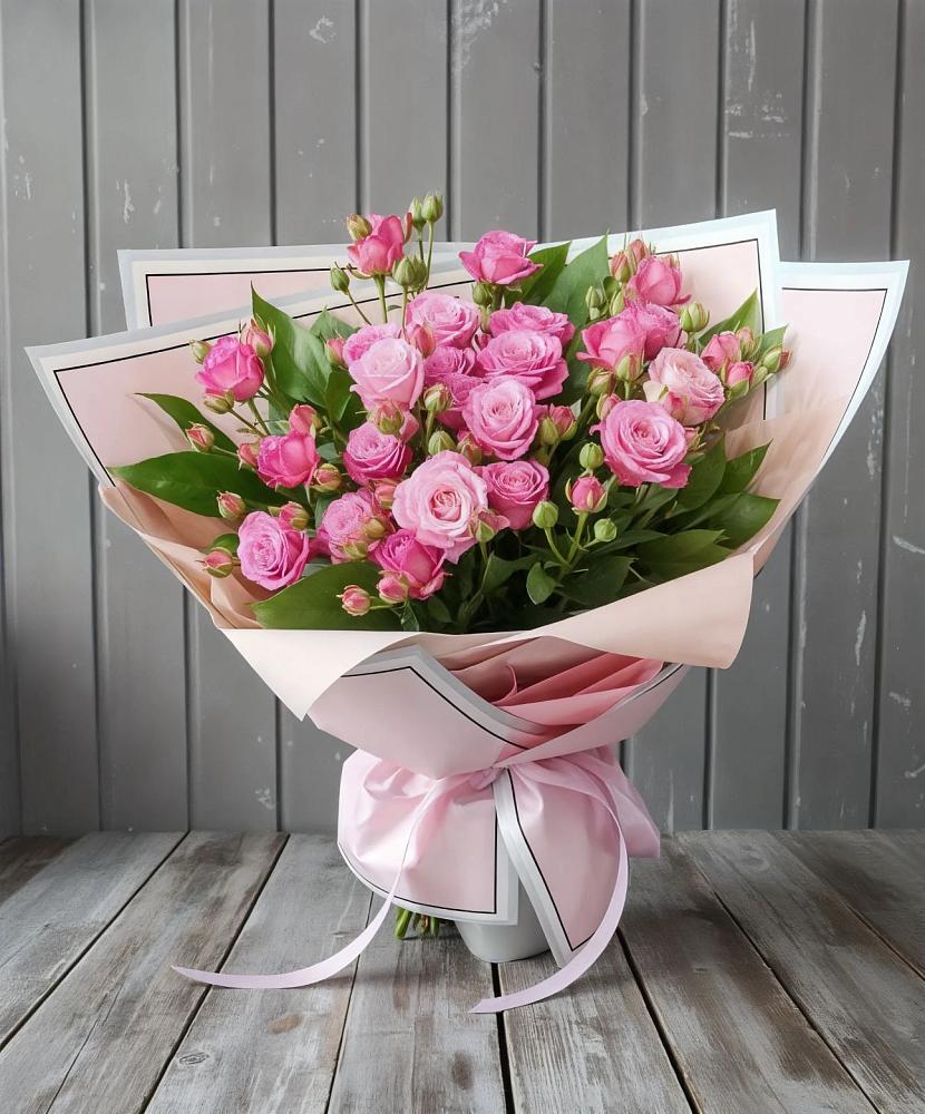 Букет Розовый кустик в Старой Кулатке