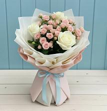 Букет цветов из:  Розы в Старой Кулатке