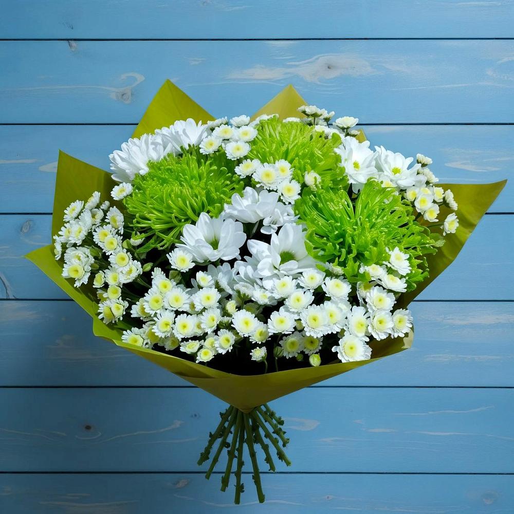 Букет цветов из: Хризантемы в Старой Кулатке