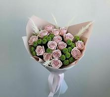 Букет цветов из:  Розы и Хризантемы в Старой Кулатке