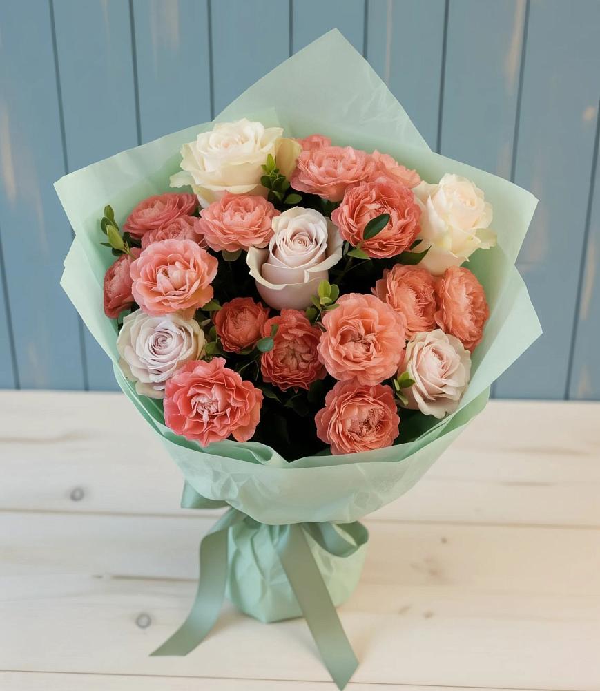 Букет цветов из: Розы в Старой Кулатке