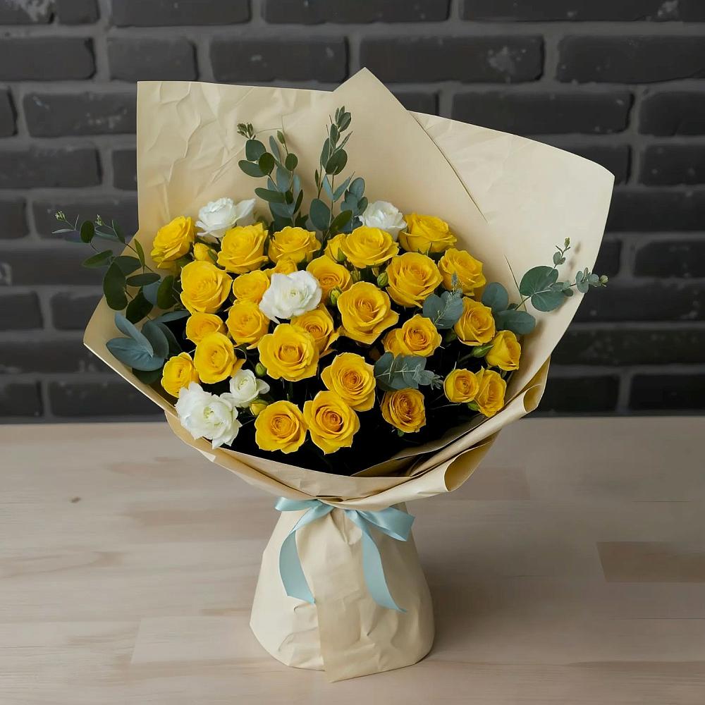 Букет цветов из: Розы в Старой Кулатке