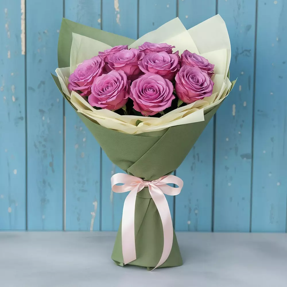 Букет Розы Фёрст Леди в Старой Кулатке