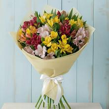 Букет цветов из:  Альстромерии в Старой Кулатке