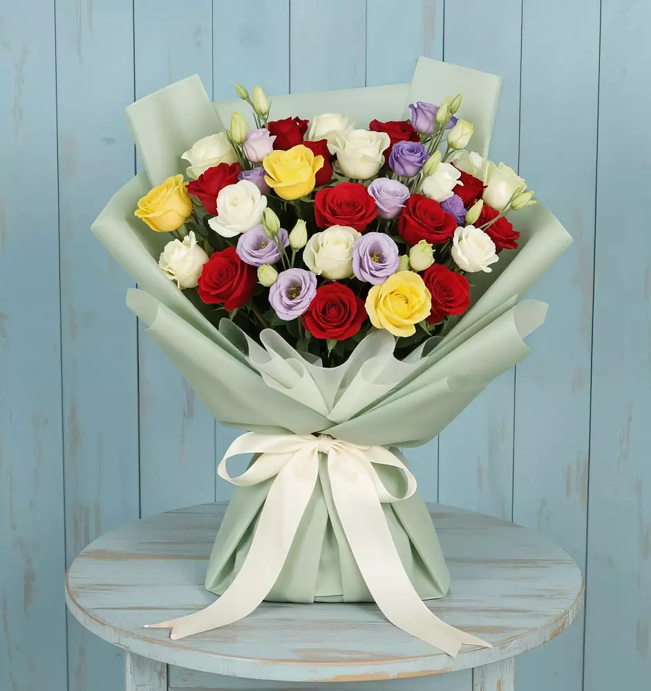 Букет цветов из: Розы в Старой Кулатке