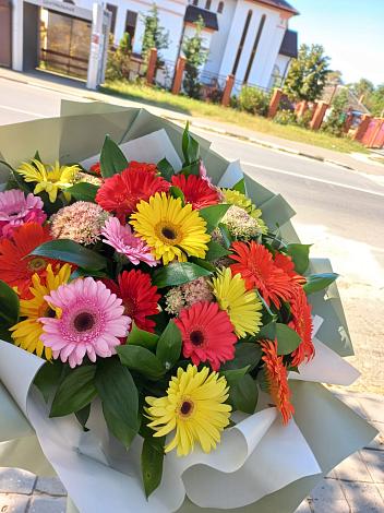 Букет цветов из: Герберы в Старой Кулатке