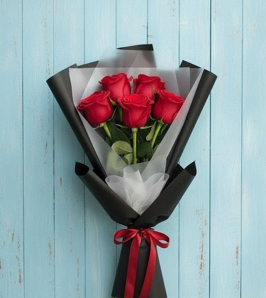 Букет цветов из: Розы в Старой Кулатке